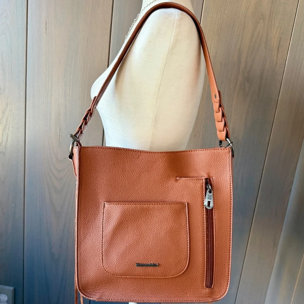 MONTANA WEST Concealed Carry Hobo Bag *NEW* - Picture 6 of 15